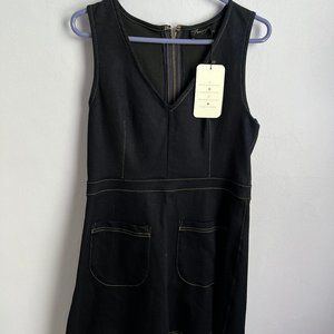 Fauxgerty Sustainable Fashion Jean Dress - NWT